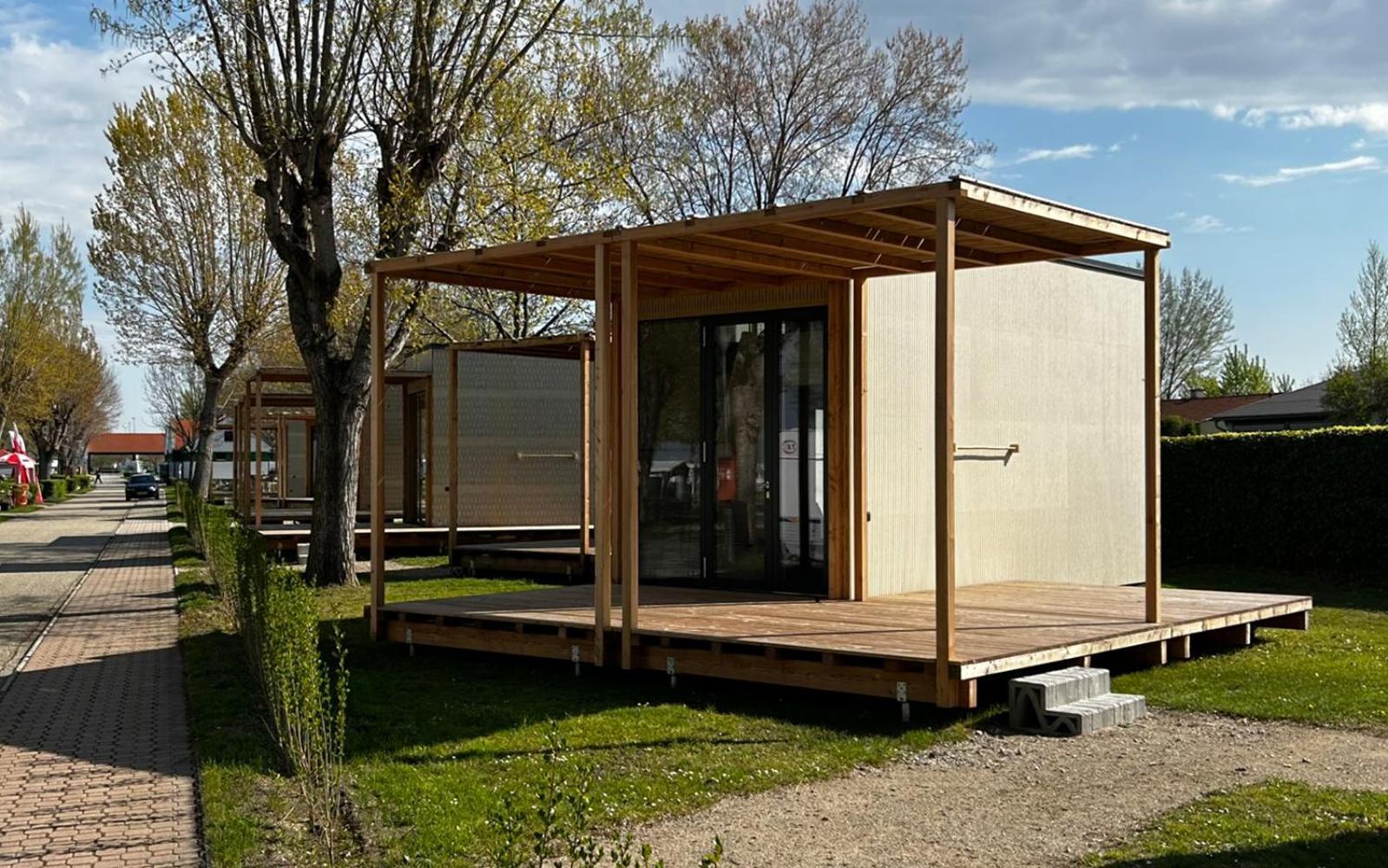 פודרסדורף אם סי Mobile Homes Direkt Am Strand Des Neusiedler Sees מראה חיצוני תמונה