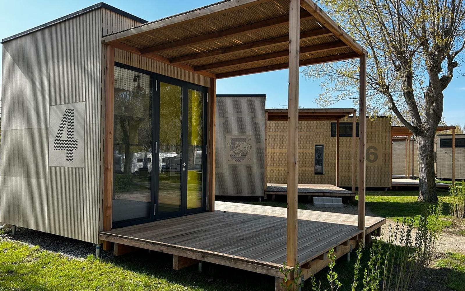 פודרסדורף אם סי Mobile Homes Direkt Am Strand Des Neusiedler Sees מראה חיצוני תמונה