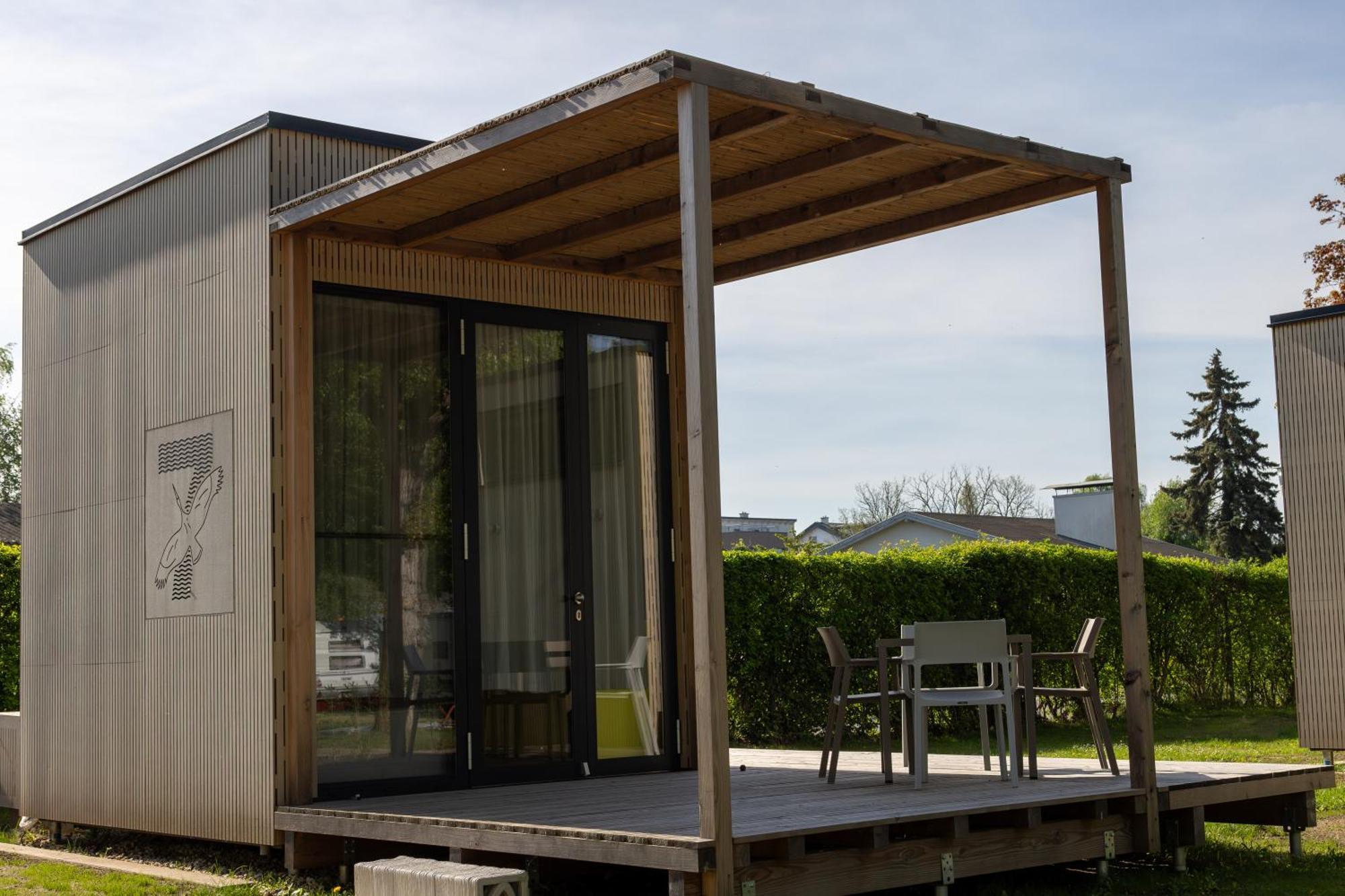 פודרסדורף אם סי Mobile Homes Direkt Am Strand Des Neusiedler Sees מראה חיצוני תמונה