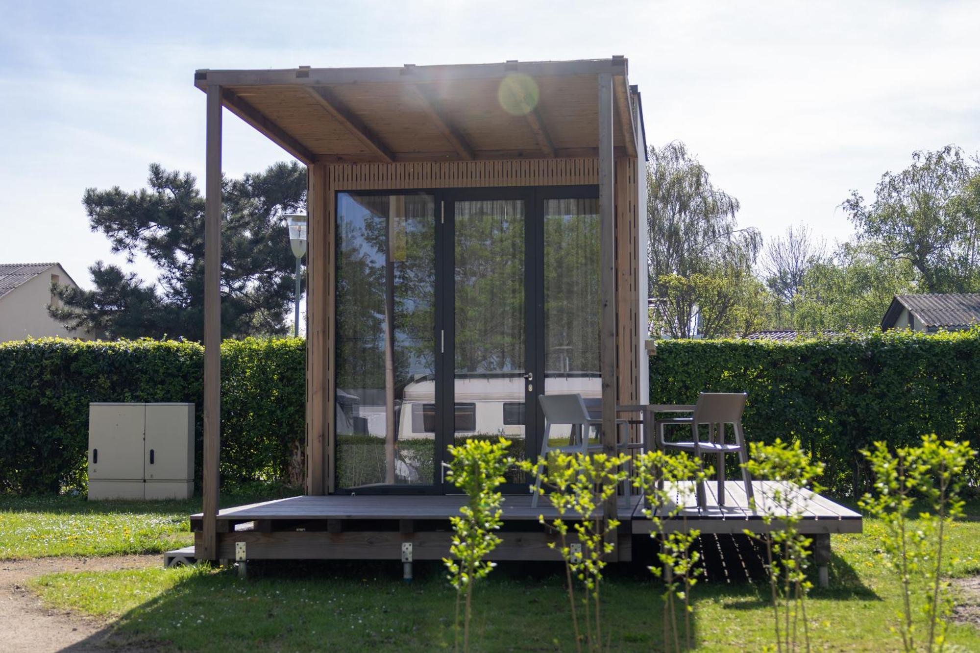 פודרסדורף אם סי Mobile Homes Direkt Am Strand Des Neusiedler Sees מראה חיצוני תמונה