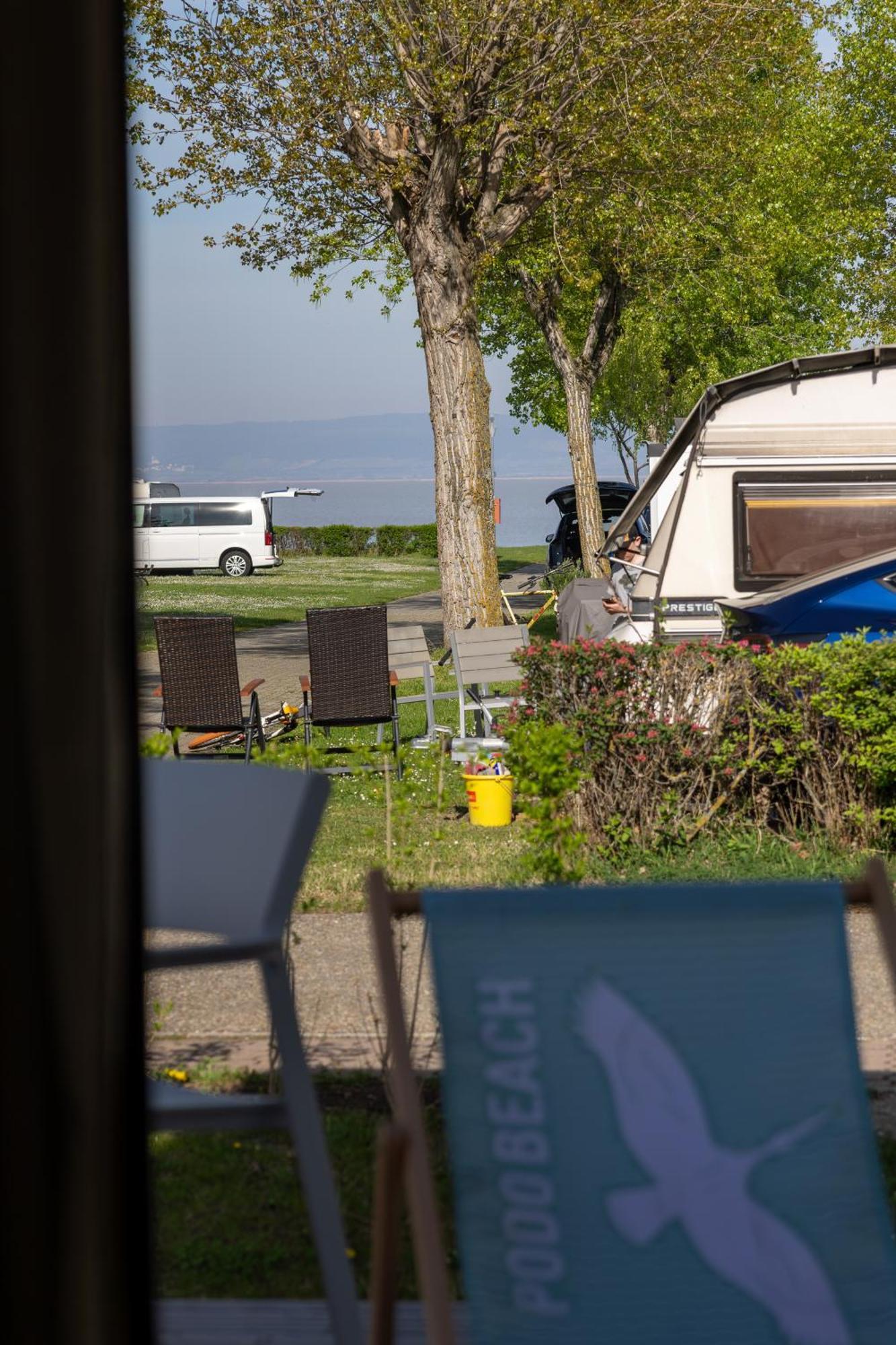 פודרסדורף אם סי Mobile Homes Direkt Am Strand Des Neusiedler Sees מראה חיצוני תמונה